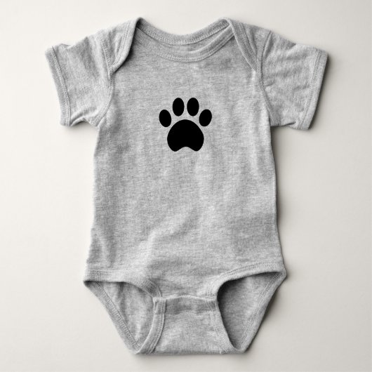 Pauw Print Baby Bodysuit (Voorkant)