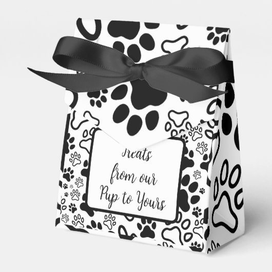 Pauw Print Personal Wedding Favor Boxes Bedankdoosjes (Voorkant Zijde)