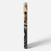  pauw roze goud Case-Mate iPhone case (Achterkant / Links)