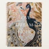  pauw roze goud planner (Voorkant)