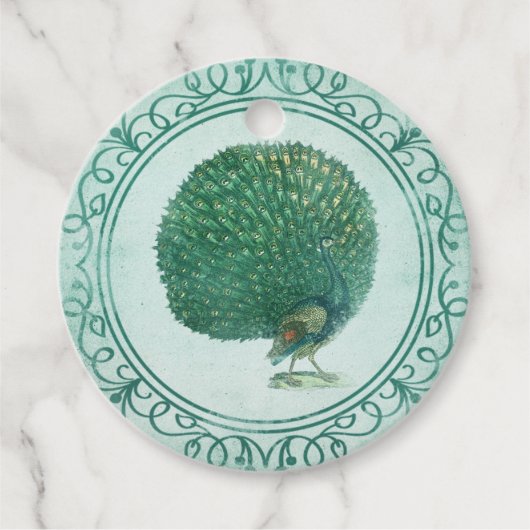  Pauw Scrapbook Decoratie Label (Voorkant)