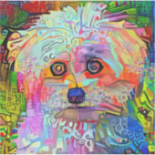 Pauw-sitive Vibes Sticker (Voorkant)