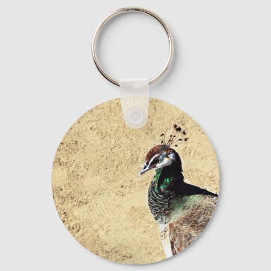 Pauw Sleutelhanger (Voorkant)