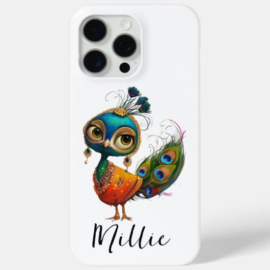 pauw vogel grillig Case-Mate iPhone case (Achterkant)