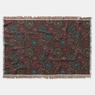 pauwbloem india wallpaper  deken