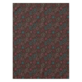 pauwbloem india wallpaper  tafelkleed (Voorkant)