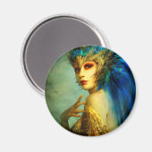 pauwenfee magneet (Voorkant / Achterkant)