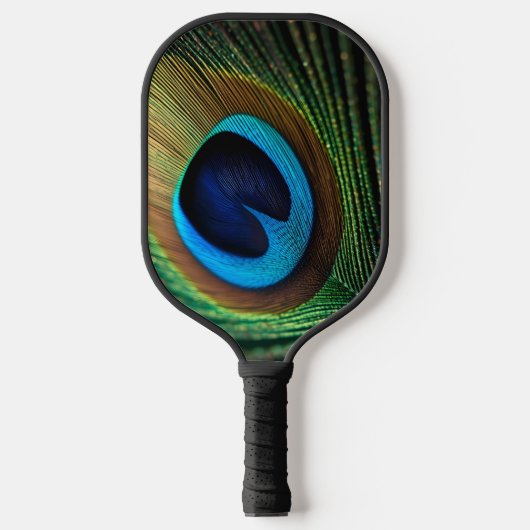 pauwenjuweel pickleball paddle (Voorkant)