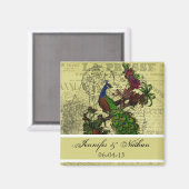 pauwennamen en datummagneet magneet (Voorkant / Achterkant)