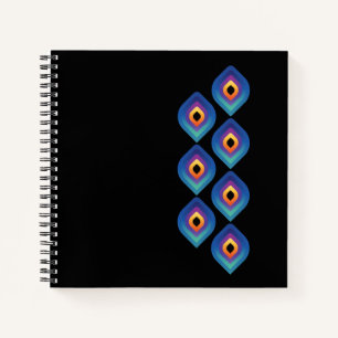 Pauwenvlam (Verticaal) Notitieboek