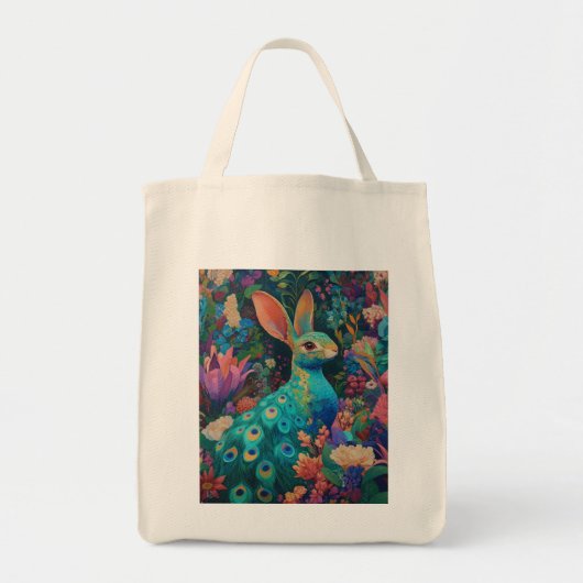 Pauwkonijn Tote Bag (Voorkant)