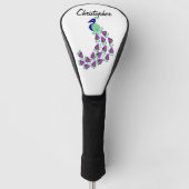 Pauwontwerp Golfheadcover (Voorkant)
