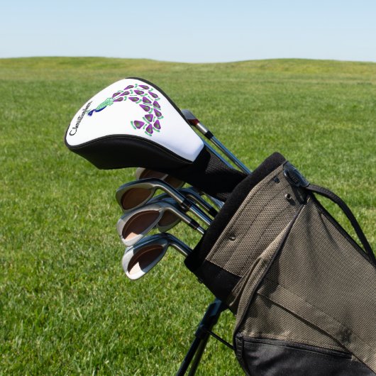 Pauwontwerp Golfheadcover (Insitu)