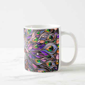 "Pauwveer Iridescente Esthetiek" Koffiemok