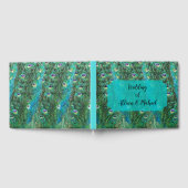 Pauwveren, abstract - modern  gastenboek (Volledig)