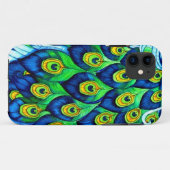 Pauwveren Ontwerp Case-Mate iPhone Case (Achterkant (horizontaal))