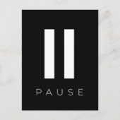 Pauze Briefkaart (Voorkant)