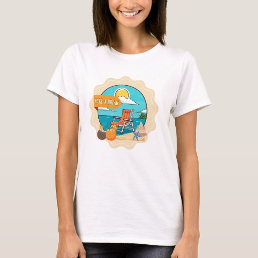 pauze t-shirt (Voorkant)
