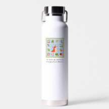 Pauze Tegels Wandelroute door het bos 650ml waterf