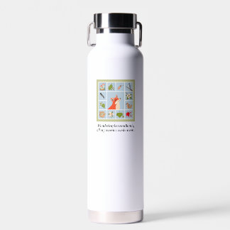 Pauze Tegels Wandelroute door het bos 650ml waterf Waterfles