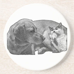 Pauze van het schip, Tiny Pact Zandsteen Onderzetter