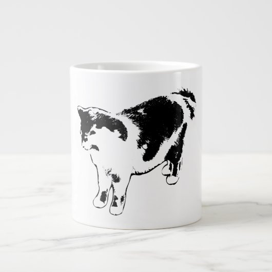 Pauze voor de Pounce Extra Grote Beker (Voorkant)