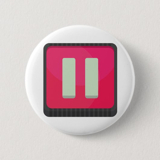 Pauzeer Button & Pin: Sentimenteel (Voorkant)