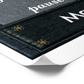 Pauzeer en Reflecteer - poster citaat (Hoek)