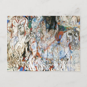 Pavel Filonov- Magi Briefkaart