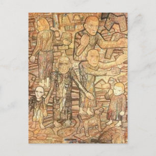 Pavel Filonov- Na de RAID Briefkaart