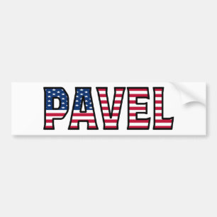 Pavel Nom Vorname USA Aufkleber Sticker Auto