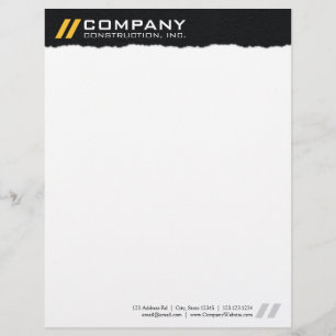 Pavement Theenmaal Professional Letterhead Persoonlijk Briefhoofd