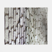 Pavementsteenloopbaan Fleece Deken (Voorkant (Horizontaal))