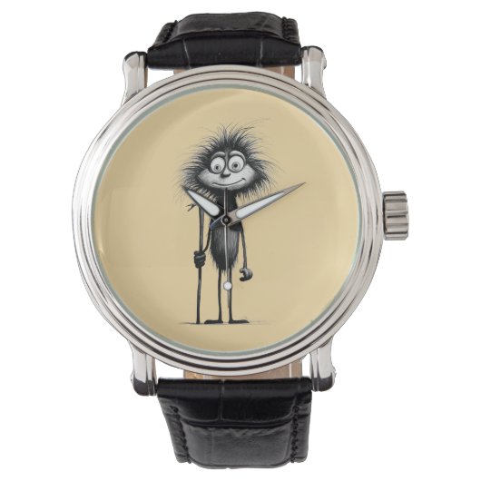 Pavian baboon horloge (Voorkant)