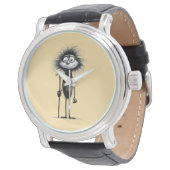 Pavian baboon horloge (Gekanteld)