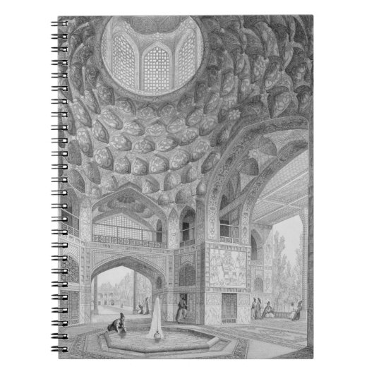Pavilion of the Eight Paradises, uit Isfahan Notitieboek (Voorkant)