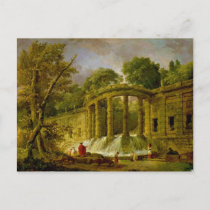 Paviljoen met Cascade, 1760 Briefkaart
