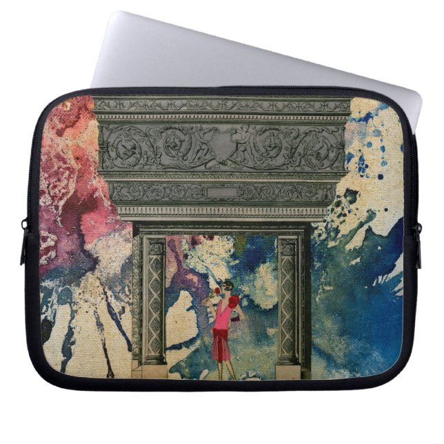 Pavillion van Michael Moffa Laptop Sleeve (Voorkant)