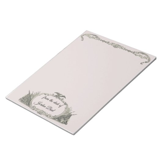 Pavillon américain et bloc-notes Eagle (Incliné)