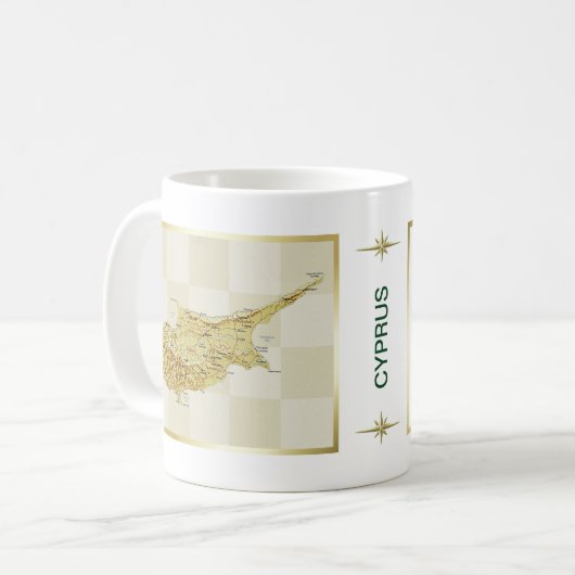 Pavillon Chypre + Plan Mug (Devant gauche)