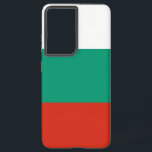 Pavillon Coque Samsung Galaxy S21 Plus de Bulgarie<br><div class="desc">Transformez votre Samsung Galaxy S21 Plus avec notre couverture téléphonique exclusive avec le drapeau de la Bulgarie! Réalisée avec une attention minutieuse aux détails, cette couverture téléphonique présente fièrement le design emblématique du drapeau bulgare. Le drapeau comporte trois bandes horizontales de blanc, vert et rouge, avec les armoiries nationales positionnées...</div>