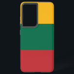 Pavillon Coque Samsung Galaxy S21 Plus de Lituanie<br><div class="desc">Protégez votre Samsung Galaxy S21 Plus avec élégance et fierté nationale en utilisant notre coque exclusif avec le drapeau de la Lituanie! Conçu avec soin pour mêler une protection robuste à une signification culturelle, ce boîtier téléphonique est plus qu’une simple couverture, c’est un hommage audacieux à l’identité nationale lituanienne. Disposant...</div>