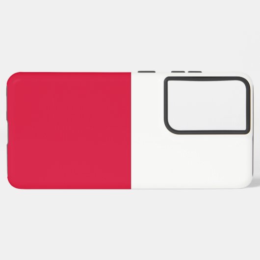 Pavillon Coque Samsung Galaxy S21 Plus de Pologne (Verso Horizontal)