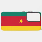 Pavillon Coque Samsung Galaxy S21 Plus du Cameroun (Verso Horizontal)