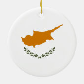 Pavillon de Chypre Ornement en céramique (Dos)