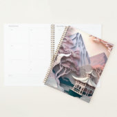 Pavillon de découpe de papier Planificateur de pay (Devant avec enveloppe)