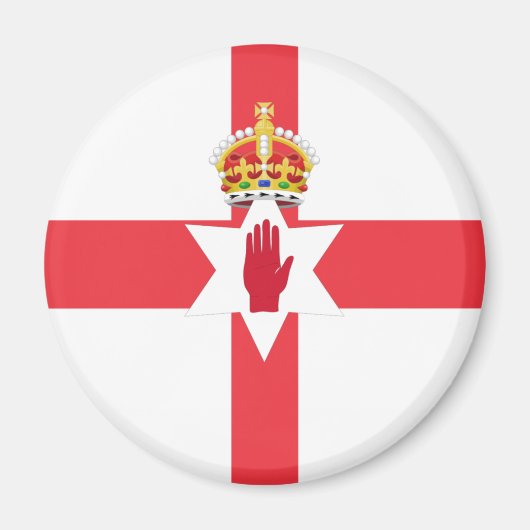 Pavillon de l'Irlande du Nord Magnet (Devant)