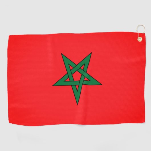 Pavillon du Maroc serviette de golf (Horizontal)