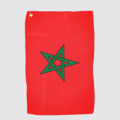 Pavillon du Maroc serviette de golf (Devant)