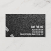 Paving Company Construction Visitekaartje (Achterkant)